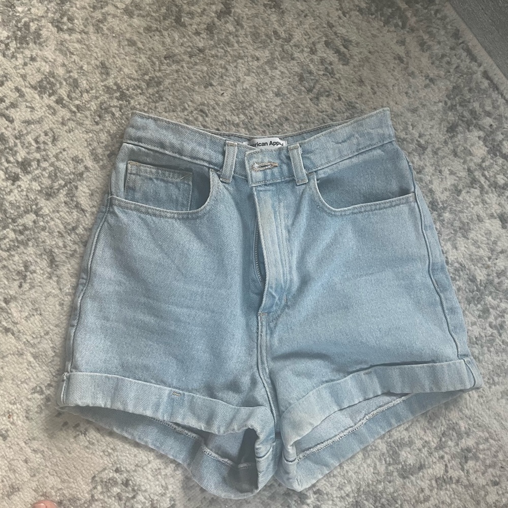 American Apparel Denim Shorts